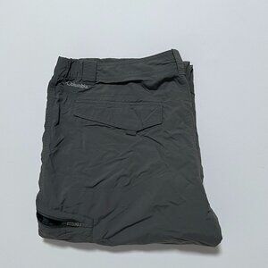 Columbia Convertible Cargo Pants Omni Shade Hiking Outdoor Gray Men's size 40x32